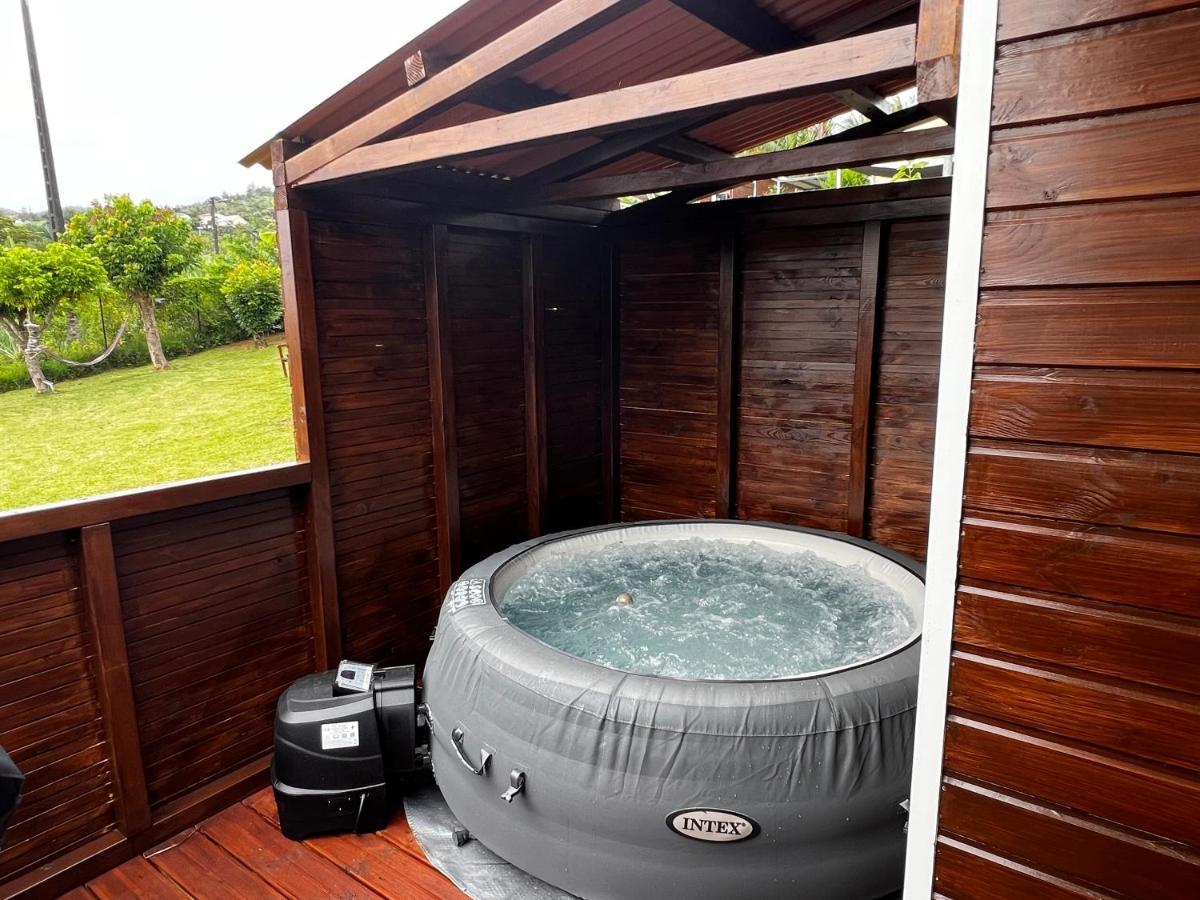 L'Escapade Creole Jacuzzi Privatif Bungalow Ananas Saint-Joseph Eksteriør billede